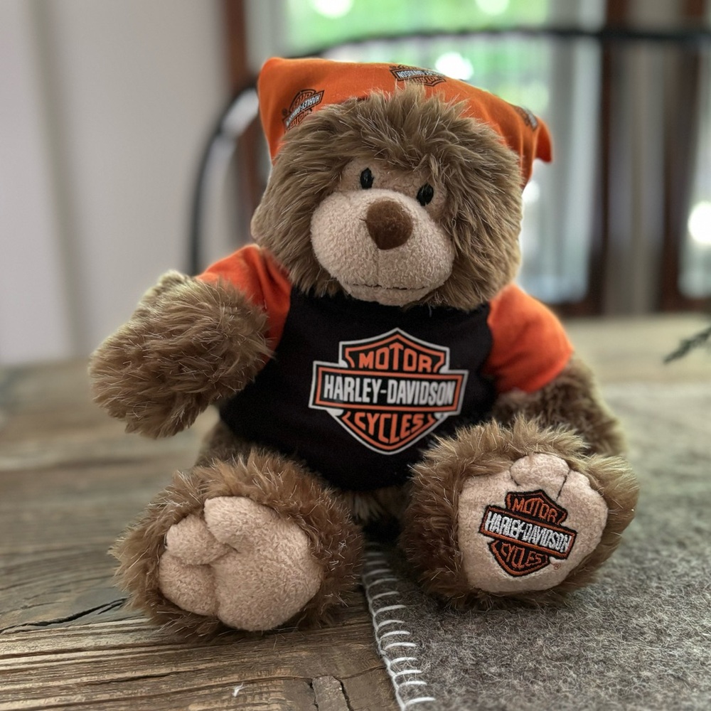 Authentic Limited Offering Harley-Davidson Stuffed Bear.